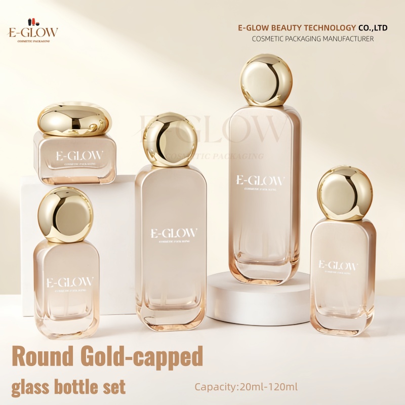【ロゴカスタム】1個 グラデーションオレンジボトルセット 高 - Luxury Skincare Logo のレビューと価格